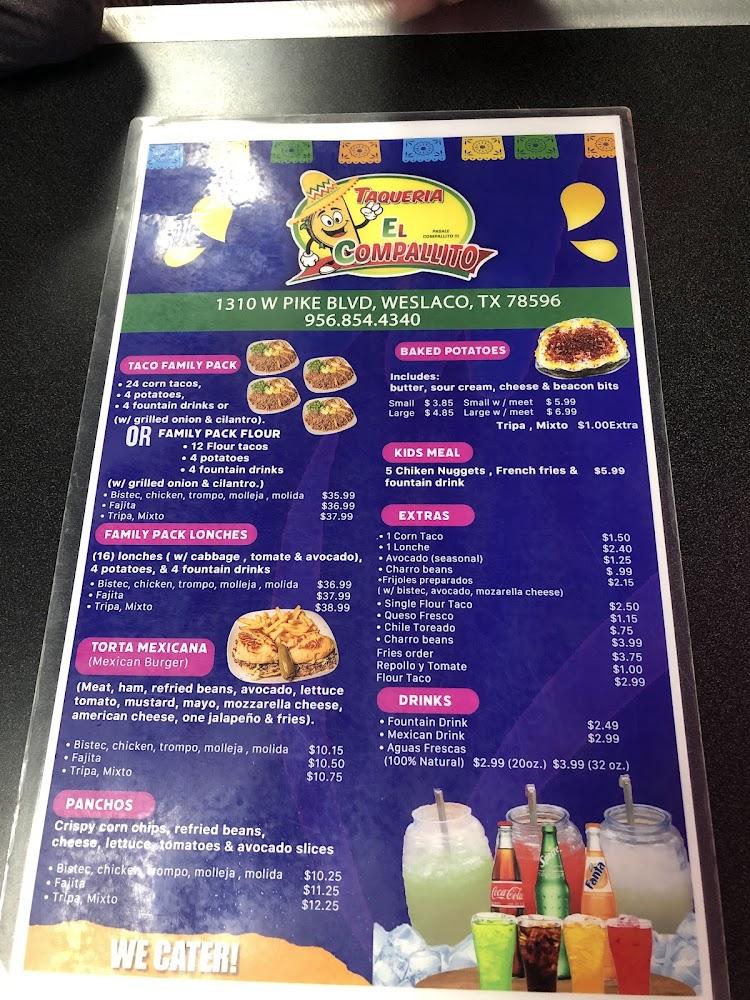 Taqueria El Compallito Menu image 1
