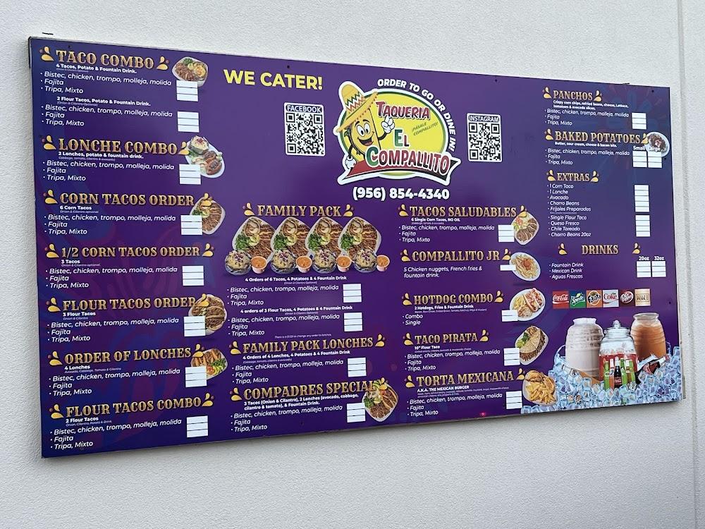 Taqueria El Compallito Menu image 2