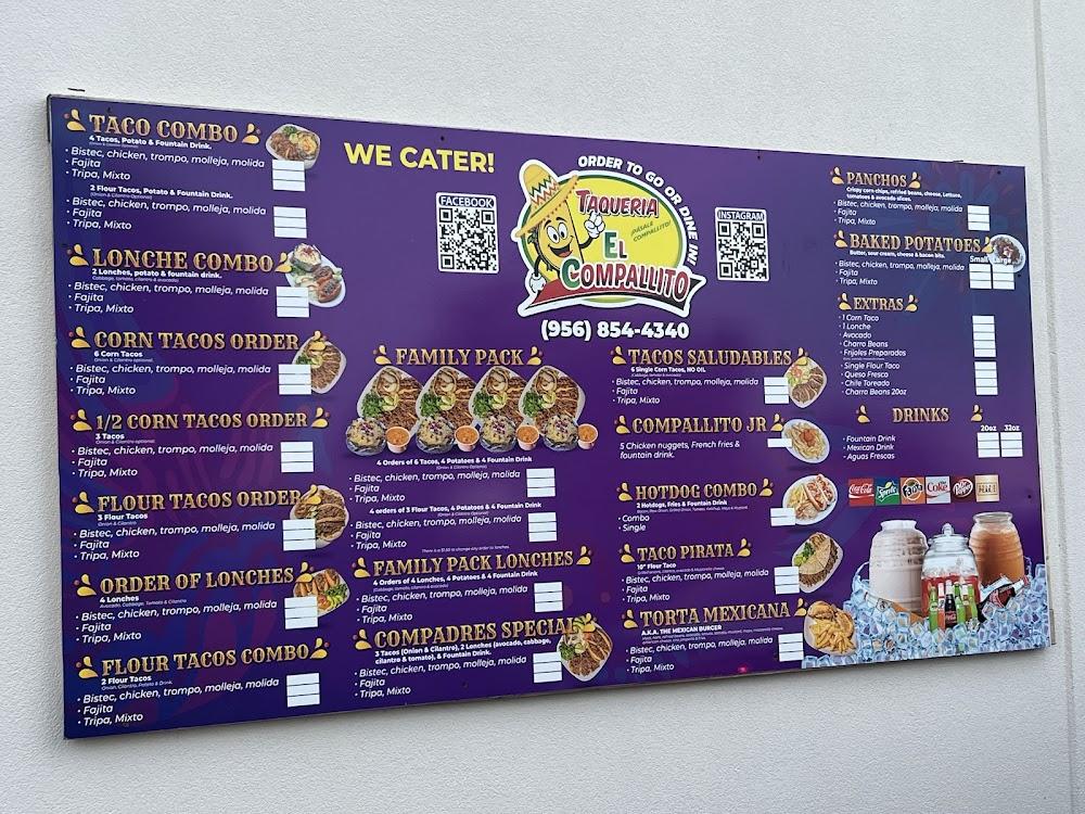 Taqueria El Compallito Menu image 3